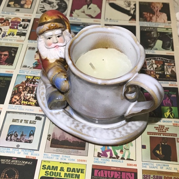 CLEARANCE PRICE!Ceramic/porcelain Xmas candle 🕯 decor - Picture 9 of 10